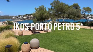 New resort Ikos Porto Petro 5  4к video from best hotel in Mallorca [upl. by Nowujalo]