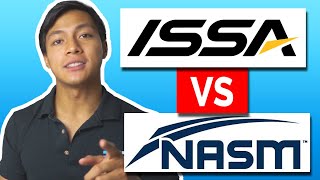 ISSA vs NASM  Which Certification Should You Choose in 2023 🤷‍♂️ [upl. by Ullund]