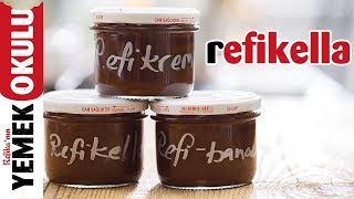 Refikella  Sürülebilir Çikolata Tarifi  Evde Nutella Nasıl Yapılır [upl. by Rachelle]