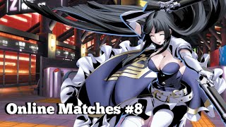 Under Night InBirth 2 Kaguya Online Matches 8 [upl. by Acirema923]