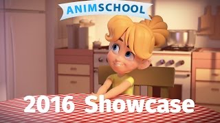 AnimSchool Animation Student Showcase 2016 [upl. by Notyad]