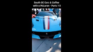 McLAREN 620R Cars amp Coffee Experience  Parts 13 [upl. by Lanoil]