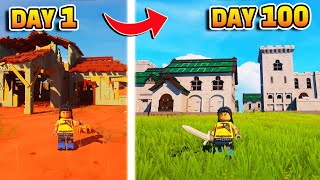 I Spent 100 Days Perfecting My LEGO Fortnite World [upl. by Pik]