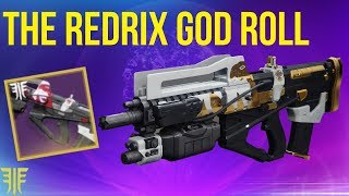 The God Roll Redrix Broadsword Forsaken  Destiny 2 [upl. by Vashtee]