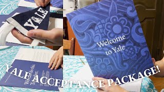 The Yale University Acceptance Package [upl. by Niemad]