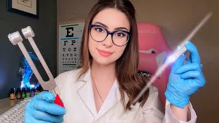 ASMR The MOST Detailed Cranial Nerve Exam ON YOUTUBE 👩‍⚕️ Doctor Roleplay Ear Eye amp Hearing Test [upl. by Alahsal]