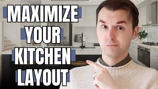 Top Kitchen Layout Tips To Maximize SPACE And STYLE [upl. by Hajidahk]