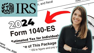 How to calculate estimated taxes  1040ES Explained Calculator Available [upl. by Aisiram]