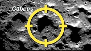 NASA SELECTS TARGET CRATER FOR LUNAR IMPACT OF LCROSS SPACECRAFT [upl. by Arhat]