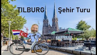 Hollanda bisikletle Şehir turu  Tilburg [upl. by Idmann127]