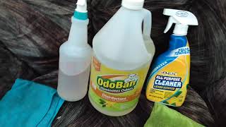 odoban disinfectant cleaner vs homeline all purpose cleaner [upl. by Nylirrej515]