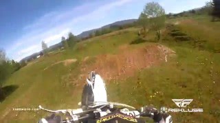 125cc Ripping a Dream Backyard ft Gared Steinke  vurbmoto [upl. by Gylys]