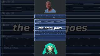 KSI  Thick of It ft Hatsune Miku 初音ミク ksi [upl. by Haianeb]