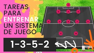 🔥 SISTEMA DE JUEGO 352 Ejercicios de entrenamiento ¡COMPLETÍSIMO [upl. by Larena]