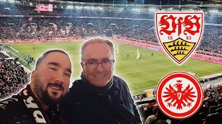 ELFER 🔥 ABSEITSTORE 🔥 WAS FÜR EINE SCHLUSSPHASE 🔥 VfB Stuttgart vs Eintracht Frankfurt  Stadionvlog [upl. by Toni111]