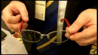 Pixel Optics shows Gizmag its emPower glasses [upl. by Ringe]