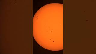 Live Video Solar Sunspot Activity shorts 2024 universe astronomy summer music space solar [upl. by Elyrrad186]