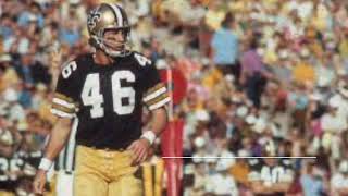 DAN ABRAMOWICZ FIRST 100 YARD RECEIVING GAME IN NEW ORLEANS SAINTS HISTORY OCT 29 1967 XAVIER [upl. by Kcirad]