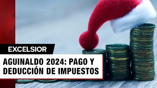 Aguinaldo 2024 ¿debes pagar impuestos al SAT [upl. by Iblehs]