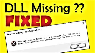 ntdlldll missing FIXED The program cant start because DLL Missing x64 Bit [upl. by Shatzer]