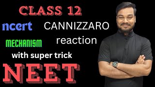 Cannizzaro reaction class 12 and its mechanisms by super trick [upl. by Dilahk]