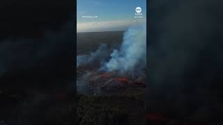 Hawaiis Kilauea volcano is erupting again [upl. by Itsym]