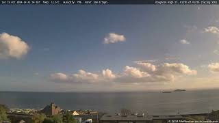 19 October 2024  Kinghorn WeatherCam Timelapse [upl. by Davine]