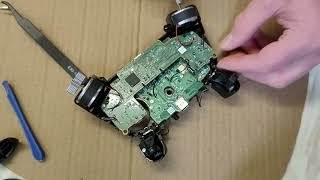 Xbox series XS controller rebuild amp dismantle  rebuild Part 1 PCB in to Rumble motors [upl. by Aver]