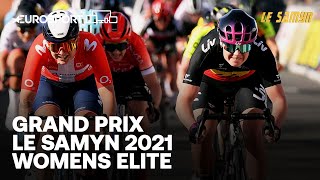 Grand Prix Le Samyn 2021 Women Elite  Highlights  Cycling  Eurosport [upl. by Ainigriv]