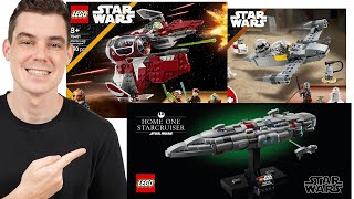 3 NEW LEGO Star Wars 2025 Set Pictures Overpriced [upl. by Enialehs297]