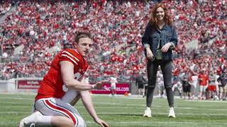 I proposed to my girlfriend during the Ohio State spring game [upl. by Foote552]