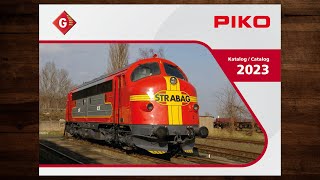 PIKO Katalog G 2023 – Modellbahn Modelleisenbahn [upl. by Nannarb]