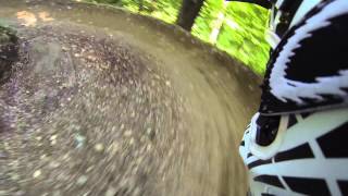 GoPro Bromont Downhill Mountain Biking Trail  Piste 52 [upl. by Bouley]