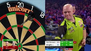 ALL WRIGHT ON THE NIGHT  Final  201920 World Darts Championship [upl. by Gracie]