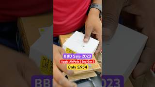 BBD Sale Flipkart Buy Apple AirPods only 5954  Unboxing Apple AirPods 2nd generation bbdsale2023 [upl. by Ajiram]