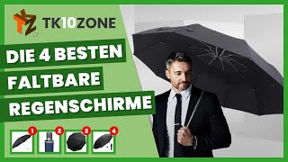 Die 4 besten faltbare Regenschirme [upl. by Selrhc]