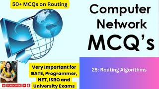 🚀 🔥 Lec 25 Top 50 MCQs on Routing  Adaptive Vs Non Adaptive  MCQs explained with concepts 🚀 🔥 [upl. by Enelrats242]