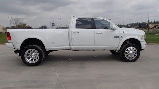 2012 RAM 3500 Laramie Longhorn Dually Diesel Lifted Truck [upl. by Garmaise]