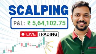 5 Lakh In Option Buying🔥🔥  Live Trade amp Logic [upl. by Jase494]