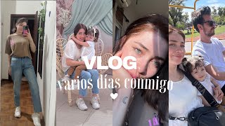 Vlog varios días en mi vida Sesion de fotos HAUL de todo moda ropa amp accesorios paseos y más [upl. by Sucramraj259]