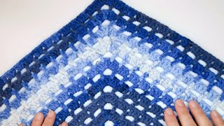 Easy Crochet Triangle Shawl Pattern Ideal For Beginners Friendly Tutorial [upl. by Tova]