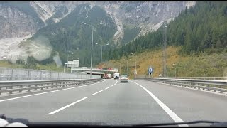 Tauerntunnel Lange durchfahrt durch den Tauerntunnel  Salzburg richtung Villach [upl. by Phineas]