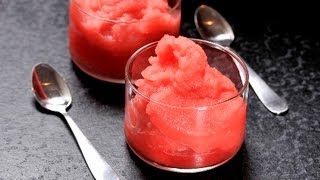 Granizado de sandía  Watermelon Slushie [upl. by Gery]