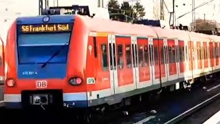 SBahn RheinMain Alte Ansagen S6 von GroßKarben  Frankfurt Süd [upl. by Gurango187]