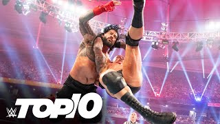 The best RKOs since Randy Orton’s return WWE Top 10 Aug 18 2024 [upl. by Ormsby]