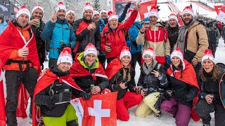 Highlights HahnenkammRennen Abfahrt 2023 Samstag [upl. by Fotzsyzrk530]