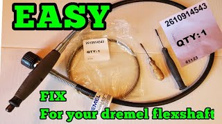 DREMEL Flexshaft and a very simple FIX Dremel [upl. by Onileva]