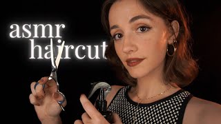 ASMR  Sleepy amp Relaxing Haircut ✂️ ear to ear whispers [upl. by Baker]