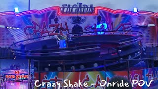 Crazy Shake  Mitchell Smith  Ballycastle Lammas Fair  Onride POV [upl. by Itsud802]