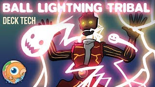 Instant Deck Tech Ball Lightning Tribal Modern [upl. by Aleinad909]